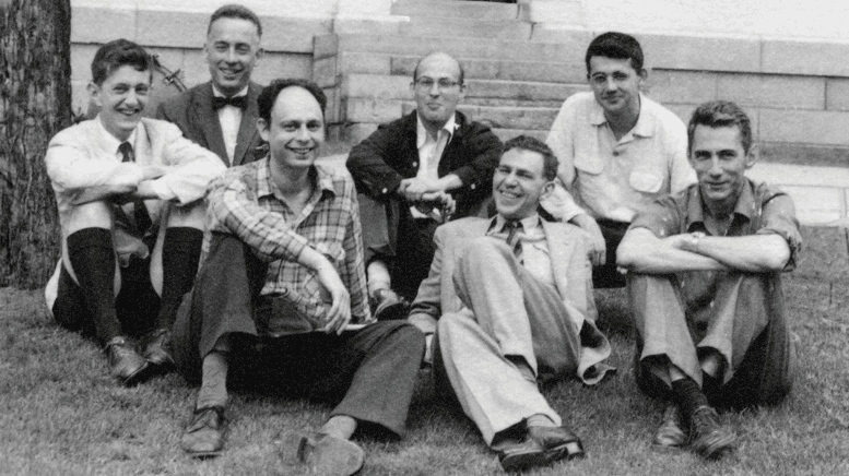 Scientists at the Dartmouth Research Conference in summer 1956